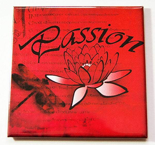 Passion Magnet in Red - Kelly's Handmade