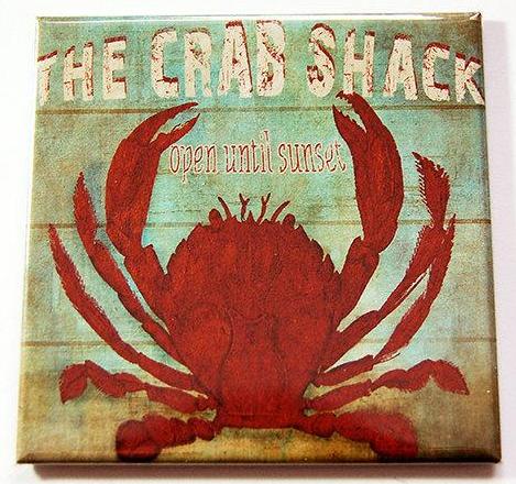 Crab Shack Magnet - Kelly's Handmade