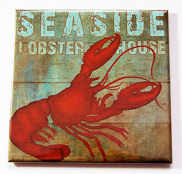 Lobster Seaside Magnet - Kelly's Handmade