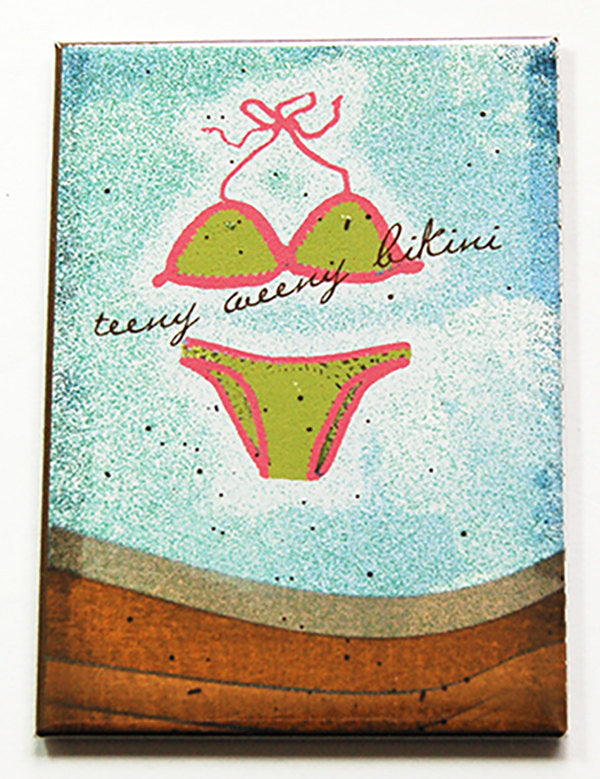 Teeny Weeny Bikini Rectangle Magnet - Kelly's Handmade