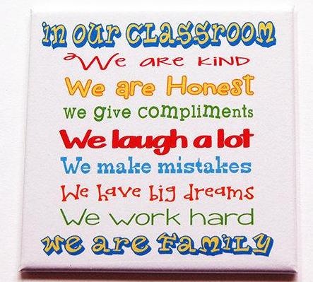 Teacher Classroom Magnet - Kelly's Handmade