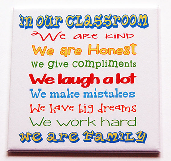Teacher Classroom Magnet - Kelly's Handmade