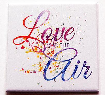 Love In The Air Magnet - Kelly's Handmade