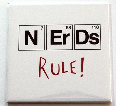 Nerds Rule Magnet - Kelly's Handmade
