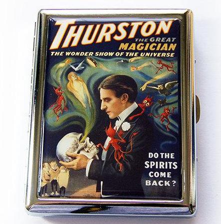 Magician Slim Cigarette Case - Kelly's Handmade