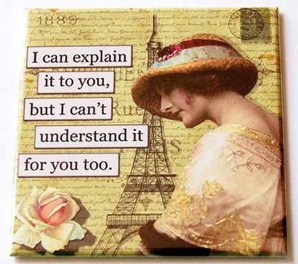 I Can Explain It To You Magnet - Kelly's Handmade