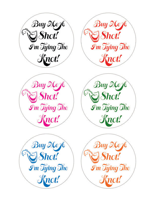 Buy Me A Shot Pin in 6 Colors - Kelly's Handmade