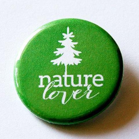 Nature Lover Pin - Kelly's Handmade