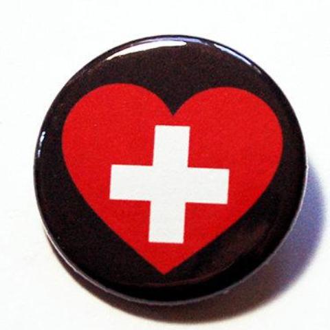 Switzerland Pin - Kelly's Handmade