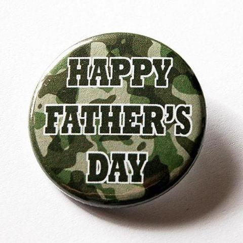 Happy Father's Day Pin - Kelly's Handmade