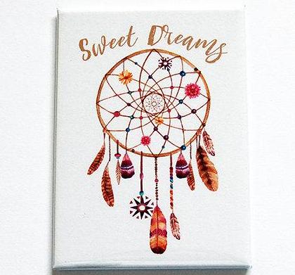 Sweet Dreams Dreamcatcher Magnet - Kelly's Handmade